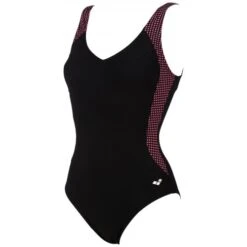 ARENA JAYNE SQUARED BACK ONE PIECE 000003-509 BLACK