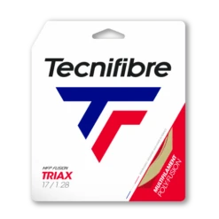 TECNIFIBRE TRIAX 1.28MM 12.2M SET NATURAL TENNIS STRING