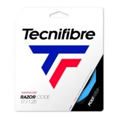 TECNIFIBRE RAZORCODE 1.25MM 12.2 SET BLUE TENNIS STRING