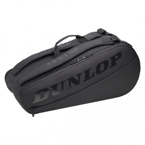 DUNLOP CX-CLUB 6PACK BLACK TENNIS BAG 1 DUNLOP CX-CLUB 6PACK BLACK TENNIS BAG