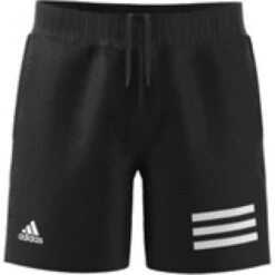 ADIDAS CLUB 3STRIPE SHORT GK8184 BLACK BOYS TENNIS