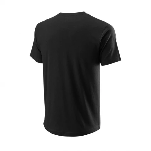 WILSON NIGHT SESSION TECH T-SHIRT WRA815601 BLACK 2 WILSON NIGHT SESSION TECH T-SHIRT WRA815601 BLACK - Image 2
