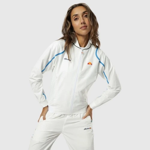 ELLESSE PONTILE TRACK TOP SCJ11874 WHITE LADIES 1 ELLESSE PONTILE TRACK TOP SCJ11874 WHITE LADIES