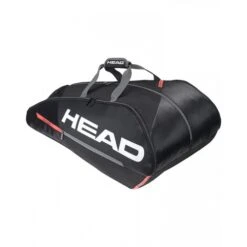 HEAD TOUR TEAM MONSTERCOMBI 12PACK 283422 BLACK/ORANGE TENNIS BAG