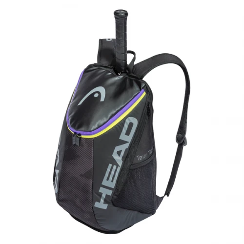 HEAD TOUR TEAM BACKPACK 283211 BLACK TENNIS BAG 1 HEAD TOUR TEAM BACKPACK 283211 BLACK TENNIS BAG