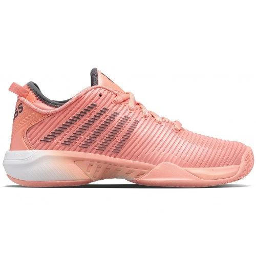 K-SWISS HYPERCOURT SUPREME 96615-683 PEACH AMBER LADIES TENNIS 1 K-SWISS HYPERCOURT SUPREME 96615-683 PEACH AMBER LADIES TENNIS