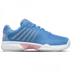 K-SWISS HYPERCOURT EXPRESS 2 HERRINGBONE 96614-454 SILVER BLUE LADIES TENNIS