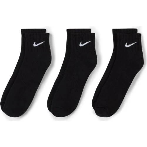 NIKE U NK EVERYDAY CUSHION ANKLE 3PAIR SX7667-010 BLACK 1 NIKE U NK EVERYDAY CUSHION ANKLE 3PAIR SX7667-010 BLACK