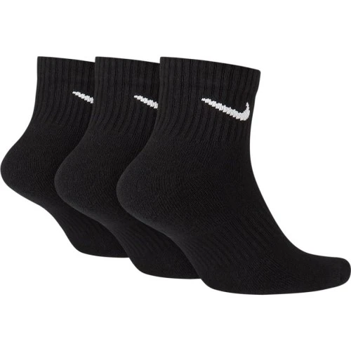 NIKE U NK EVERYDAY CUSHION ANKLE 3PAIR SX7667-010 BLACK 2 NIKE U NK EVERYDAY CUSHION ANKLE 3PAIR SX7667-010 BLACK - Image 2