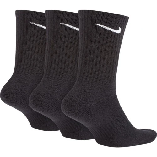 NIKE U NK EVERYDAY CUSHION CREW 3PAIR SX7664-010 BLACK 2 NIKE U NK EVERYDAY CUSHION CREW 3PAIR SX7664-010 BLACK - Image 2