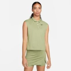 NIKE NKCT DRIFIT VICTORY POLO CV2473-334 ALLIGATOR LADIES TENNIS