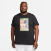 NIKE NKCT TEE HERITAGE DZ2637-010 BLACK MENS