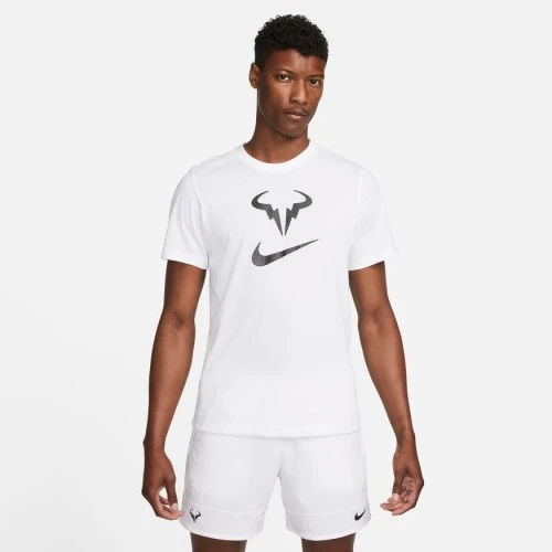 NIKE NKCT DRIFIT RAFA T-SHIRT DR7723-100 WHITE 1 NIKE NKCT DRIFIT RAFA T-SHIRT DR7723-100 WHITE