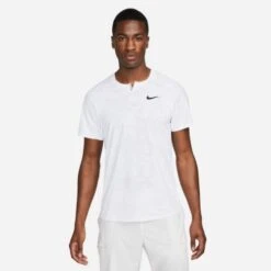 NIKE NKCT DRIFIT SLAM TOP NT LN DA4362-100 WHITE MENS TENNIS
