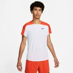 NIKE NKCT DRIFIT ADV SLAM TOP NY DN1820-100 WHITE MENS TENNIS
