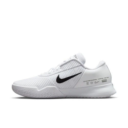 NIKE ZOOM VAPOR PRO 2 HC DR6191-101 WHITE MENS TENNIS 2 NIKE ZOOM VAPOR PRO 2 HC DR6191-101 WHITE MENS TENNIS - Image 2