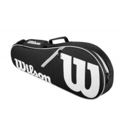 WILSON ADVANTAGE II TRIPLE BAG WRZ601403 BLACK TENNIS BAG