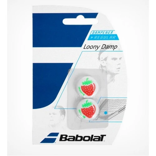 BABOLAT LOONY DAMP WIMBELDON STRAWBERRY 2PACK VIBRATION DAMPENER 1 BABOLAT LOONY DAMP WIMBELDON STRAWBERRY 2PACK VIBRATION DAMPENER