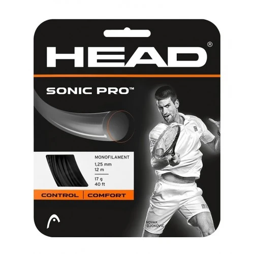 HEAD SONIC PRO 1.25MM 12M SET TENNIS STRING 1 HEAD SONIC PRO 1.25MM 12M SET TENNIS STRING