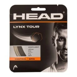 HEAD LYNX TOUR 1.25MM 12M SET GREY TENNIS STRING
