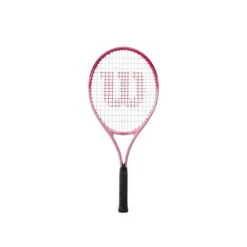 WILSON BURN PINK JNR 25" JUNIOR STRUNG TENNIS RACQUET