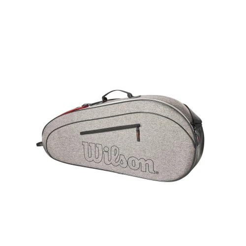 WILSON TEAM 3PACK WR8022801001 HEATHER GREY TENNIS 1 WILSON TEAM 3PACK WR8022801001 HEATHER GREY TENNIS
