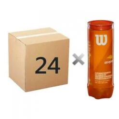 WILSON US OPEN ORANGE DOT 3BALL 72BALL BOX