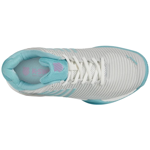 K-SWISS HYPERCOURT EXPRESS 2 ALLCOURT 96613-190 WHITE LADIES TENNIS SHOE 2 K-SWISS HYPERCOURT EXPRESS 2 ALLCOURT 96613-190 WHITE LADIES TENNIS SHOE - Image 2