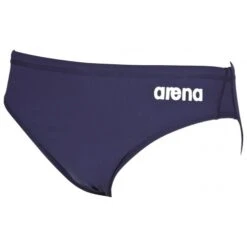 ARENA SOLID BRIEF 2A254-75 NAVY MENS SWIMSUIT