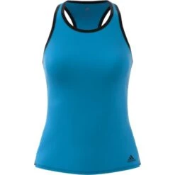 ADIDAS CLUB SHOCK CYAN LADIES TENNIS TANK DU0954
