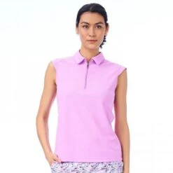 NIVO NIKKI SLEEVELESS POLO NI0210101 RADIANT LILAC