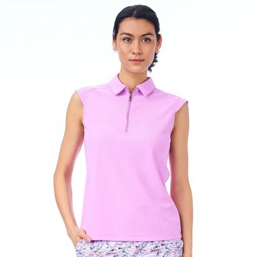 NIVO NIKKI SLEEVELESS POLO NI0210101 RADIANT LILAC 1 NIVO NIKKI SLEEVELESS POLO NI0210101 RADIANT LILAC