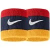 NIKE SWOOSH WRISTBAND NAVY/RED/GOLD