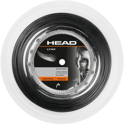 HEAD LYNX 1.25MM 200M REEL ANTHRACITE TENNIS STRING 1 HEAD LYNX 1.25MM 200M REEL ANTHRACITE TENNIS STRING