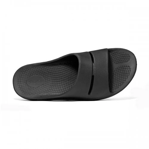 OOFOS OOAHH SLIDE BLACK MENS 2 OOFOS OOAHH SLIDE BLACK MENS - Image 2