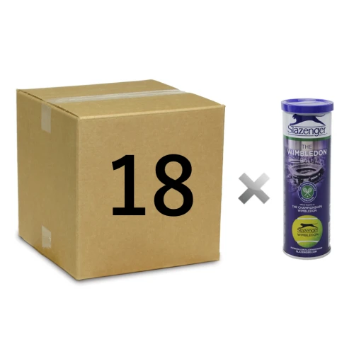 SLAZENGER WIMBLEDON GRASS 4BALL 72 BALL BOX 1 SLAZENGER WIMBLEDON GRASS 4BALL 72 BALL BOX