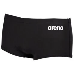 ARENA SOLID SQUARED SHORT 2A255-55 BLACK MENS