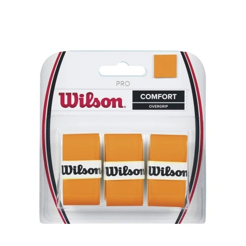 WILSON PRO O/GRIP 3PK BURN 1 WILSON PRO O/GRIP 3PK BURN